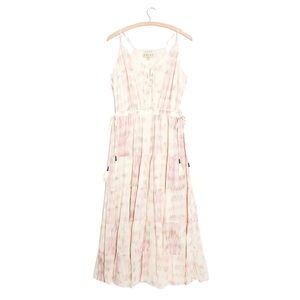 Dolan Tye Dye Pink Beige Maxi Dress